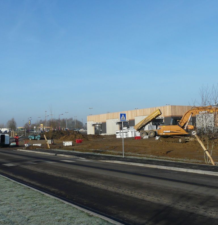 A Hazebrouck, la nouvelle zone commerciale se developpe