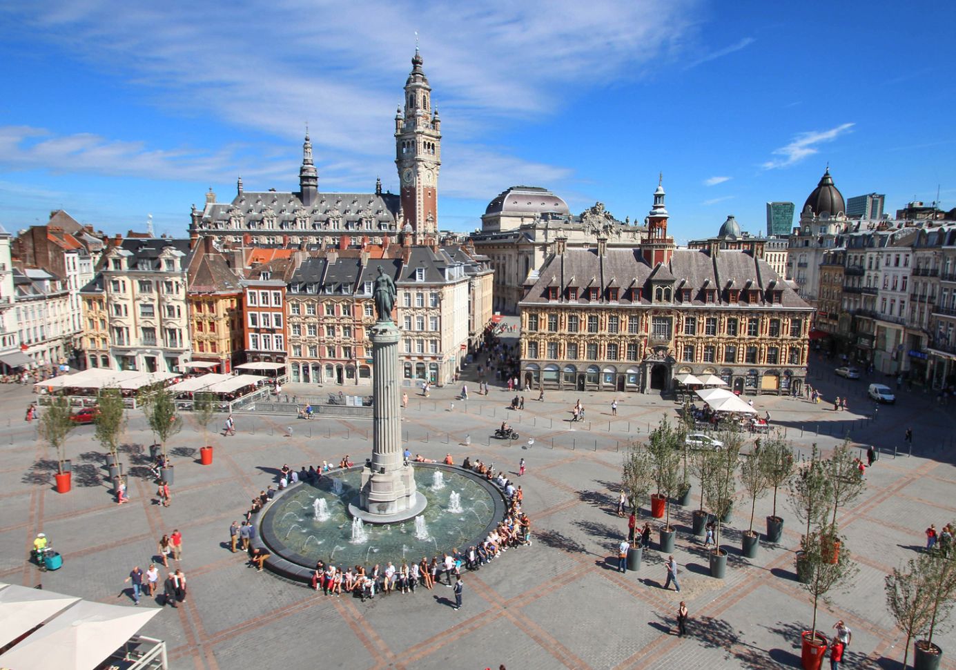 Lille, ville la plus favorable pour trouver un emploi et un logement.
