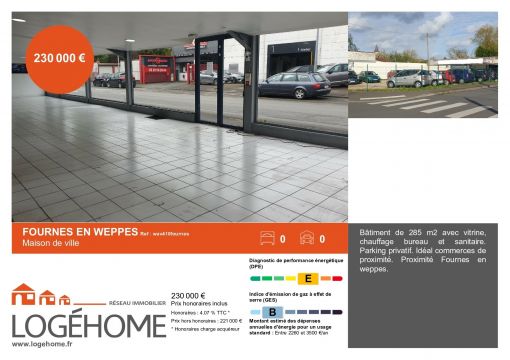 Vente maison à Fournes-en-Weppes - Ref.wav410fournes - Image 1