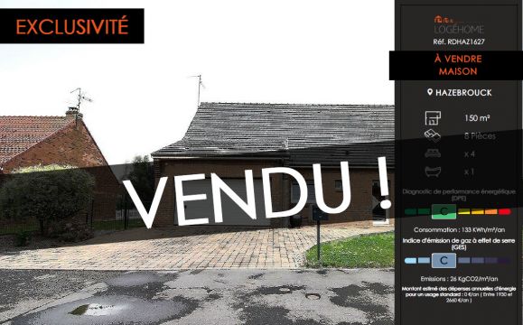 Vente maison à Hazebrouck - Ref.RDHAZ1627 - Image 1