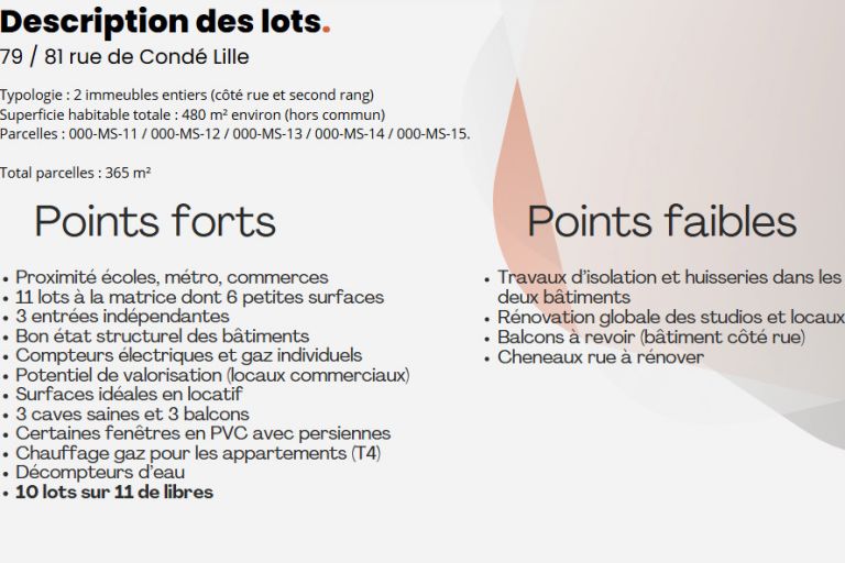 Vente immeuble à Lille - Ref.FLCLIL-57 - Image 4
