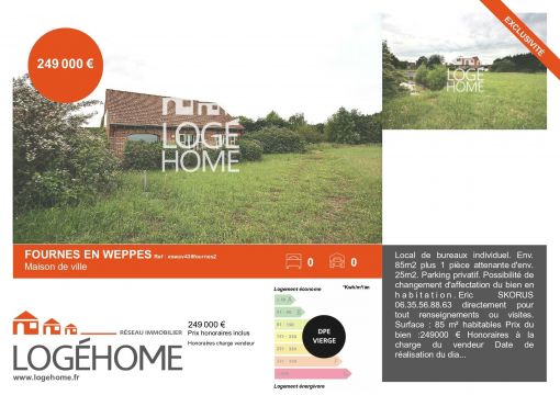 Vente maison à Fournes-en-Weppes - Ref.eswav439fournes2 - Image 1
