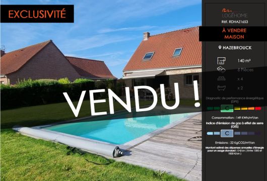 Vente maison à Hazebrouck - Ref.RDHAZ1653 - Image 1