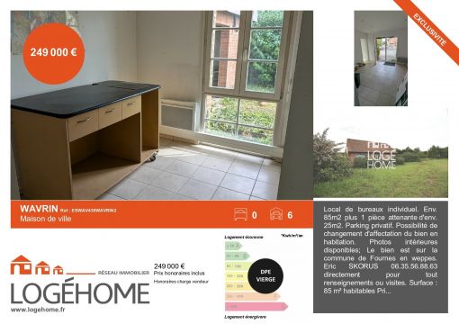 Vente maison à Wavrin - Ref.ESWAV439WAVRIN2 - Image 1