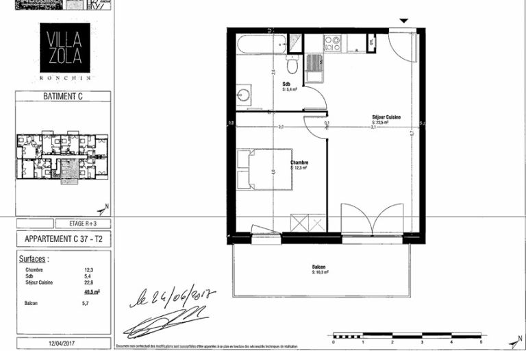 Vente appartement à Ronchin - Ref.MDRON003 - Image 3