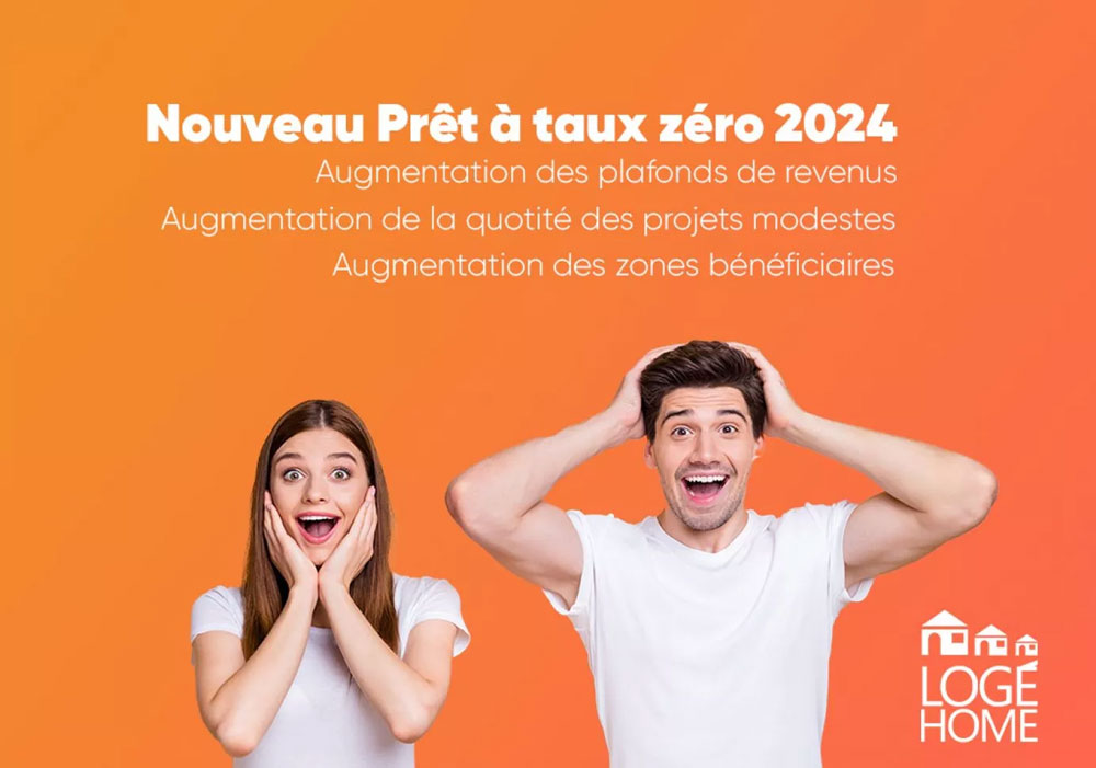 Nouveau Prêt à taux zéro - PTZ 2024
